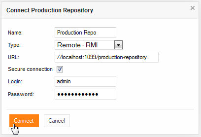 Secured Repository Option