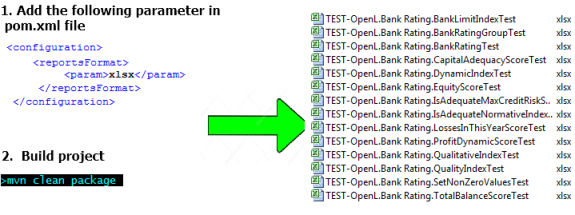 Export Tests to XLSX