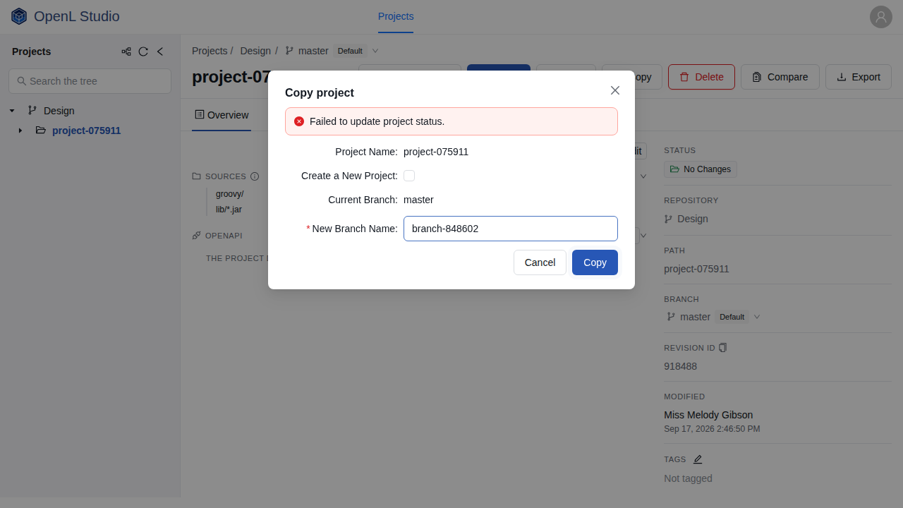 Test Failure Screenshot