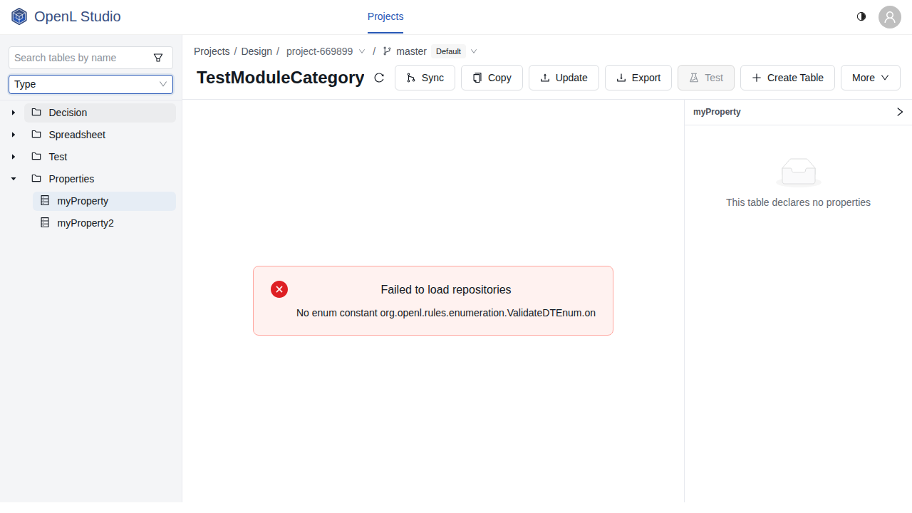Test Failure Screenshot