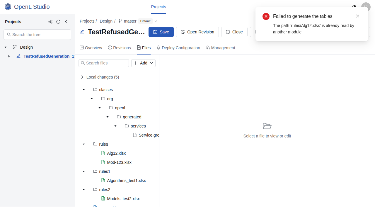 Test Failure Screenshot