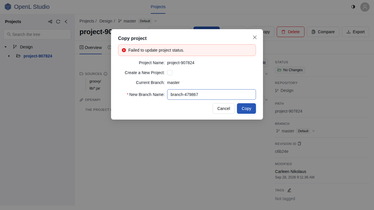Test Failure Screenshot
