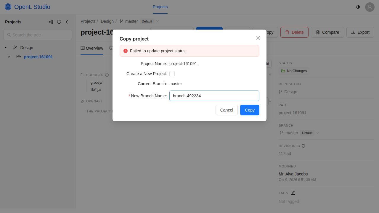 Test Failure Screenshot